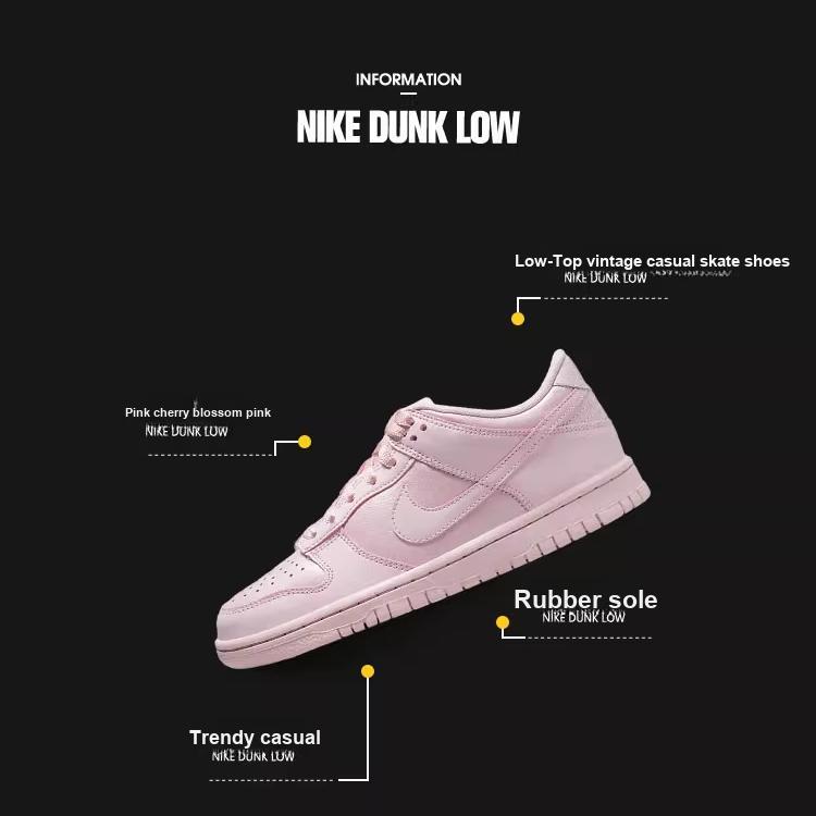 Nike Dunk Low SE GS Rosa Prisma Sneakers per Bambini 921803-601