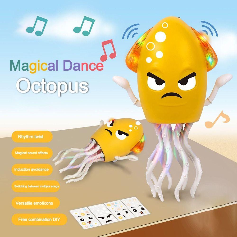 Eight-claw Twisting Dancing Octopus Toy Magical Stress Relieving Toys  for Children's Gift