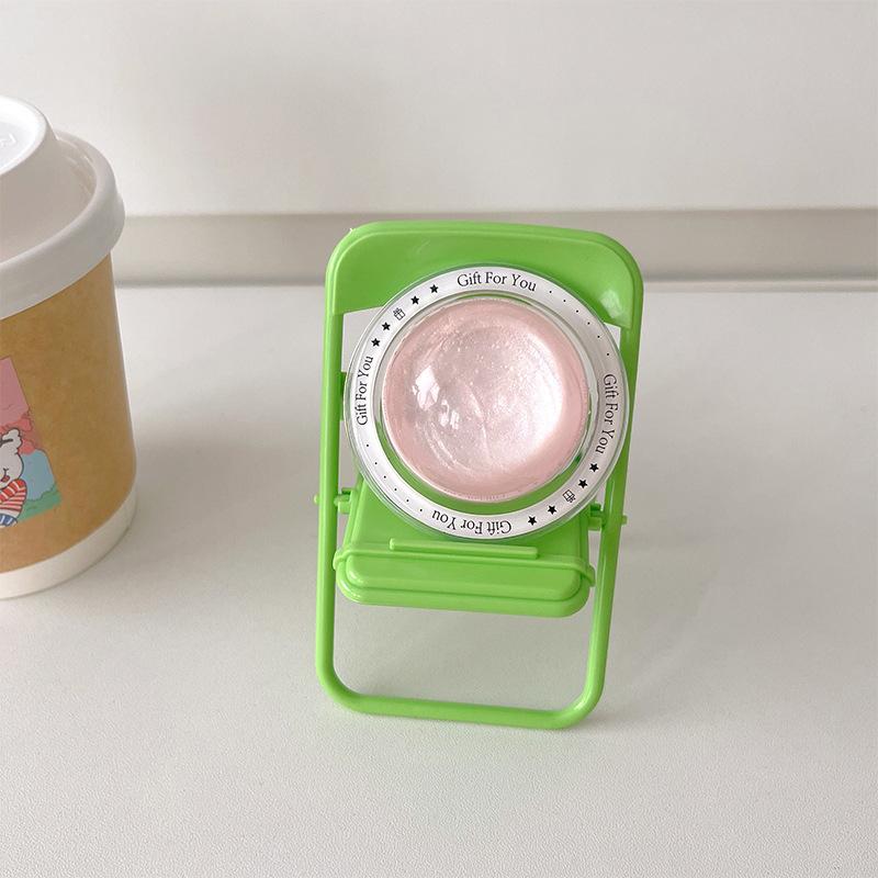 Solid Color Crystal Ball Mobile Phone Airbag Bracket Magnetic Suction Magsafe Retractable Wind Spherical Desktop Bracket