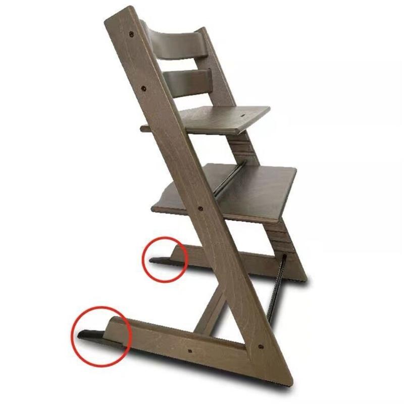 Child Dining Chair Leg Insert Baby High Chair Safety Feet Cover Security Extension Insert Pad for Stokk Chair