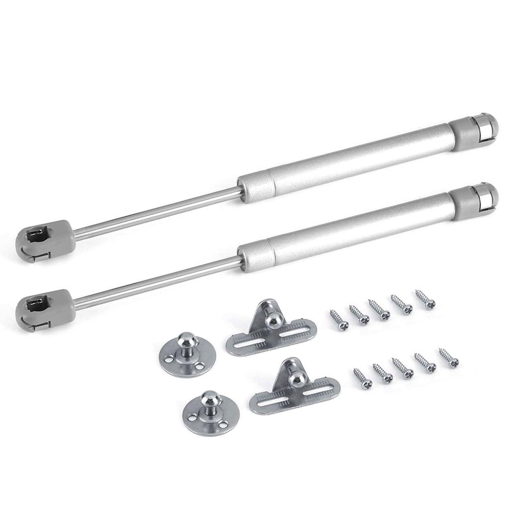2 Stück Kraft Türheber Stütze Zinklegierung Möbel Gasfeder Schrank Soft-Close Scharniere für Schranktür Küche