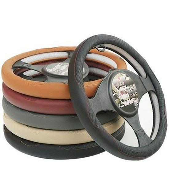 Universal Curve Steering Wheel Cover: All-Season Car Handle Protector