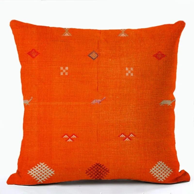 Geometric Home Decor Moroccan Ethnic Bohemian Cushion Cover Office Sofa Pillow Cover Outdoor Camping Hug Pillow Cover