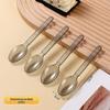OLOEY Disposable Plastic Dessert Spoons