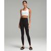 Lululemon Like A Cloud RiBBed Longline BrA  Light Support  B C Cup White