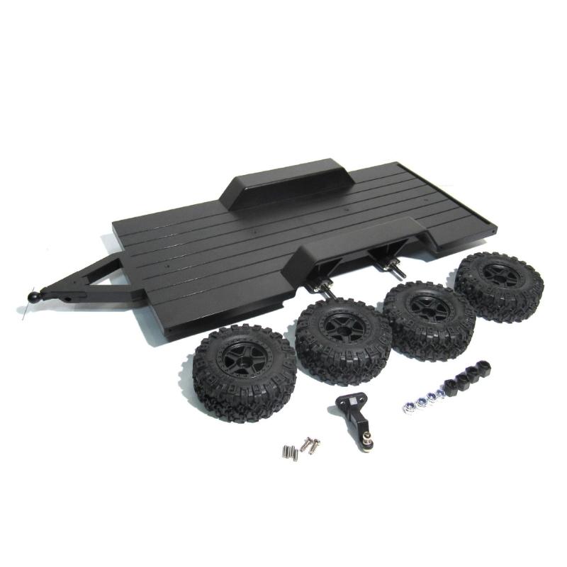 

Remote Control Crawlers Car Utility Trailer Assembly Part for 1/18 Remote Control Car Easy Install Modification Kits 1