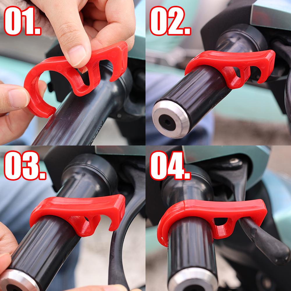 Motorcycle Universal Buckle Brake Hook Parking Safety Lock Bicycle Slope Parking Lock For Dirt Bike Motorcycle Scooter ATV