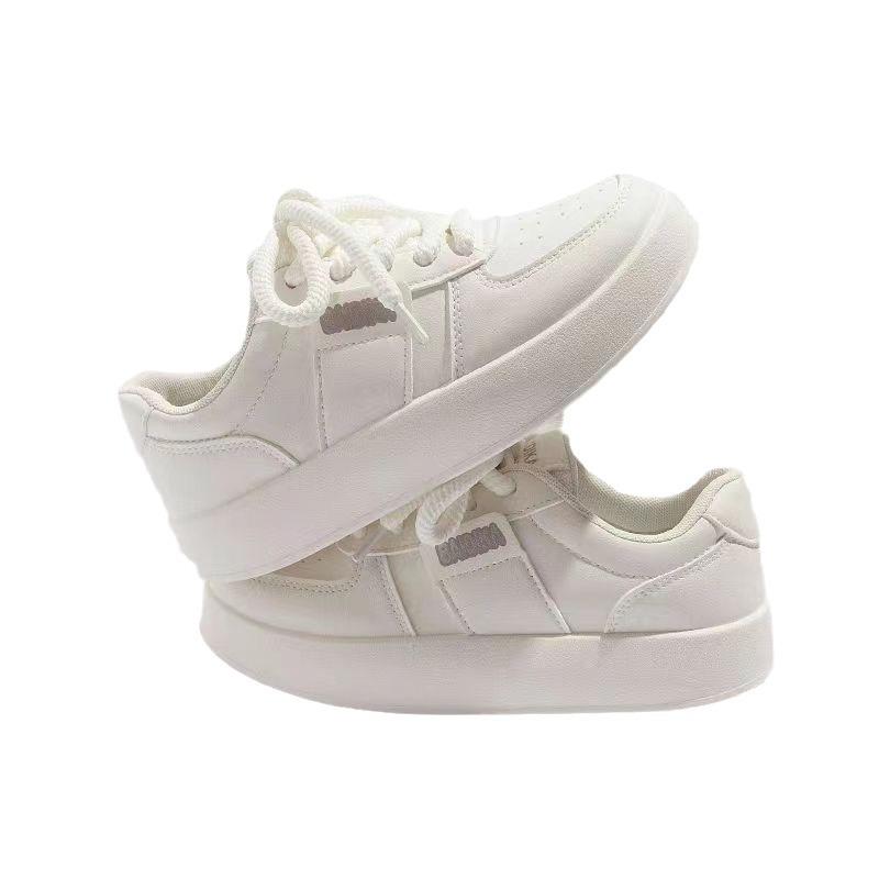 Niche original stars ugly cute big head board shoes children students platform versatile explosion casual little white shoes ins tide
