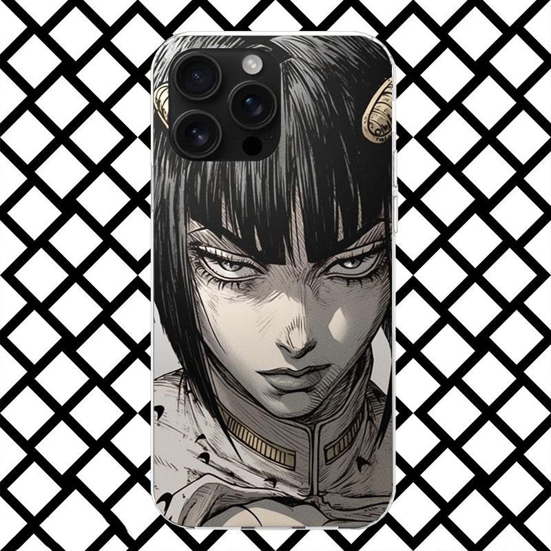 JoJo Adventure Bruno Buccellati Phone Case for iPhone 17 Air 16 16E 15 14 Plus 13 Mini 12 11 Pro Max 7 8 + SE 2020 Soft Cover Fu