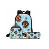 Tree Of Life Three Piece Set Rucksacks for Boys/Girls Best Gifts 2D Animated Water-resistant Stylish School Carrier for Children