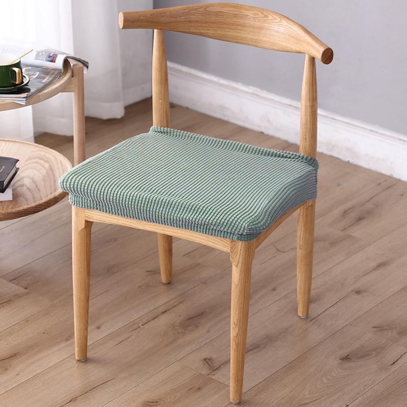 Dining Table and Chair Cover Universal Elastic Modern Simple Household Seat Cover Without Backrest Office Cushion Cover