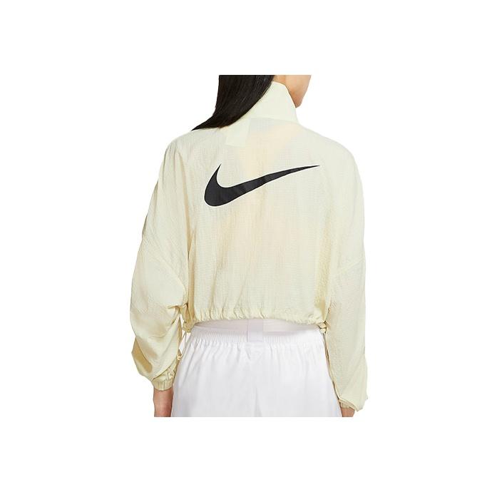 Nike Sportswear Swoosh Woven Jacket Women Jackets Fossil-Lime CJ3774-238