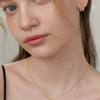 Tatiana (925 Silver) Lovely Bright Ribbon Necklace NZ2172