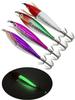 Luminous Fishing Bait Lure Hook Fishing Tackles Simulation Squid Hook Squid Jig Baits Fluorescent Fishing Lures for Fishing