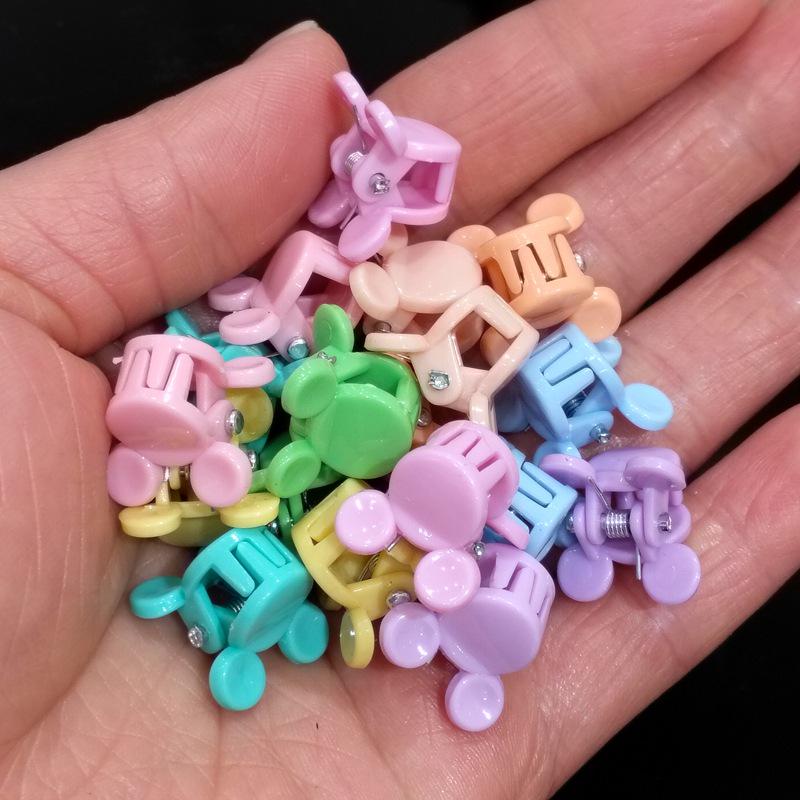Set Mini Mollette per Bambini: Clip Margherita, Coniglio, Stella, Fiore di Prugno