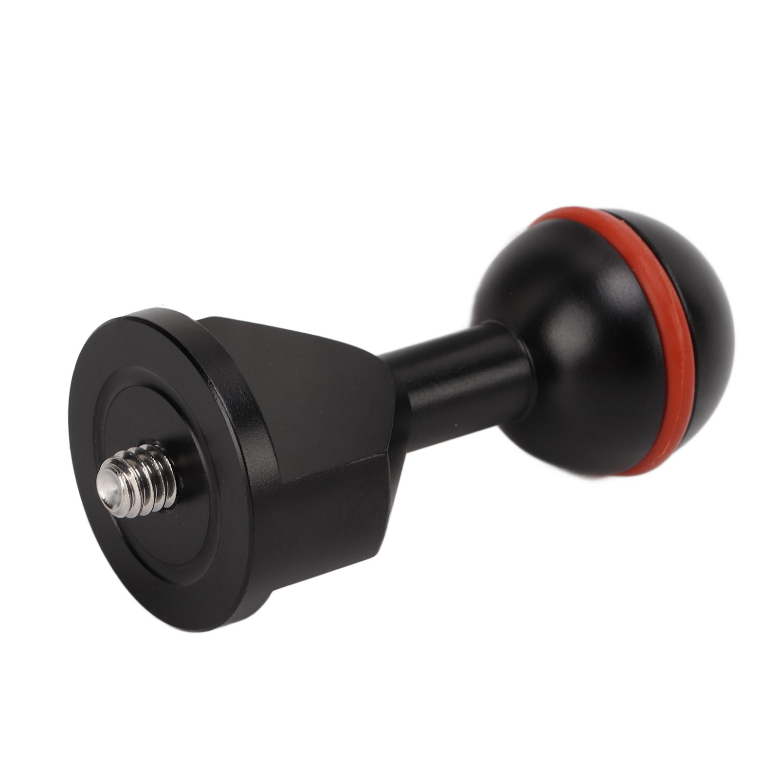 

Кронштейн для дайвинг-камеры Шаровая головка с винтом 1/4 Портативный адаптер шаровой головки для дайвинг-камеры