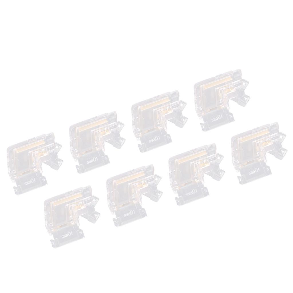 Strip Light Connector 2 Pin Solderless L Shape Seamless Terminal Extension Corner Connector for