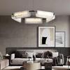 Contemporary Minimalist Marble & Copper Pendant Light for Bar or Restaurant
