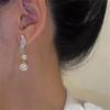 High End Design with Pearl Studded Earrings Niche Simple Versatile Trendy Earrings for Women