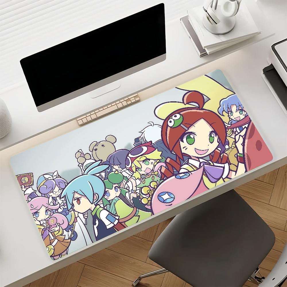 Game PPuyo PPuyo   Mouse Pad Nonslip Rubber Computer Mat Gamer Balance Decoracion Deskmat Laptop Office Large