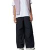 adidas X Collaborazione National Geographic Serie Travel Outdoor UPF100+ Pantaloni Sportivi Lavorati a Maglia Larghi Morbidi Eleganti Pantaloni da Donna Neri JD5847