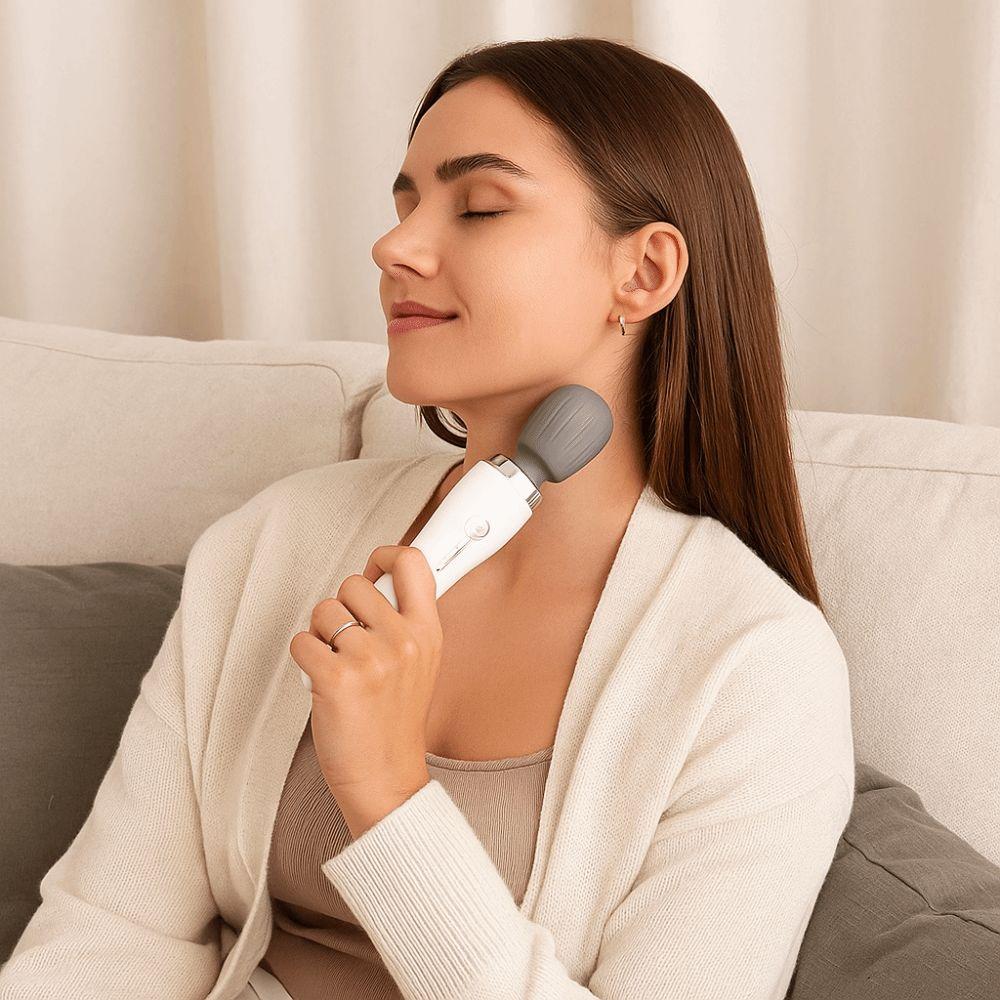 USB Rechargeable Handheld Massage Device Electric Massage Hammer  Full Body Massage