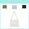 Stylish Nylon Quilted Chain Bucket Bag For Women Trendy Street Fashion Handbag