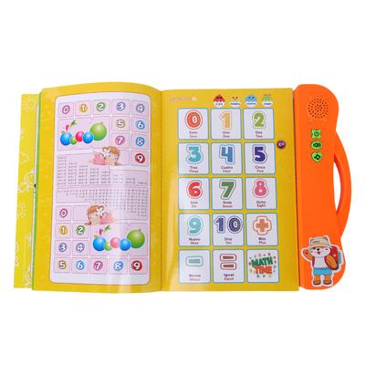 Spanisch Englisch Lernen Sprechendes Buch Interaktives Pädagogisches Elektronisches Zweisprachiges Spielzeug für Kinder