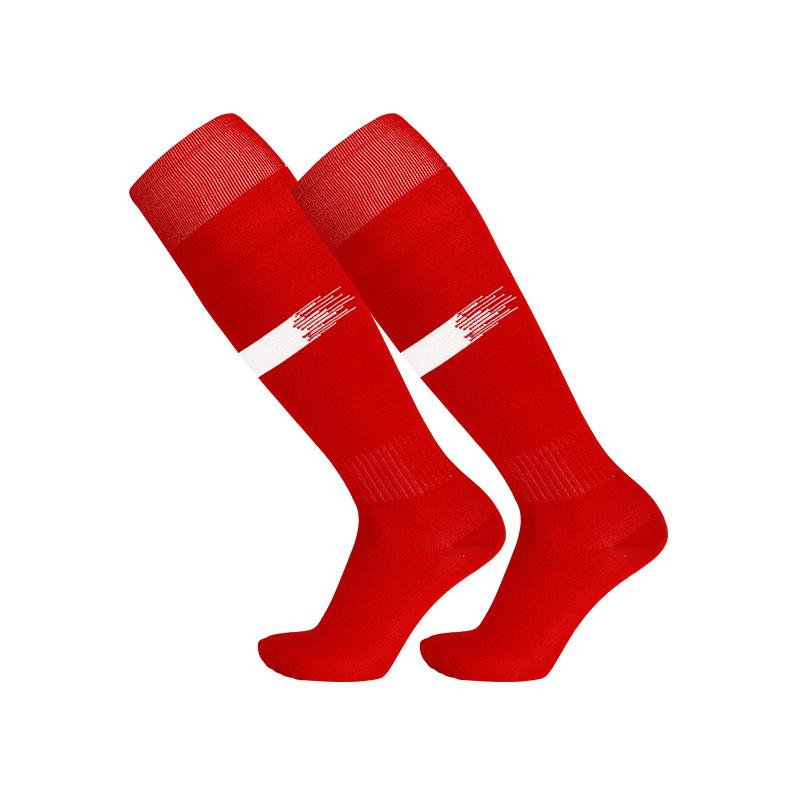 Breathable Striped Football Socks: Spring/Summer, Over-Knee, Sweat-Absorbent, Adult & Kids Training & Casual Wear