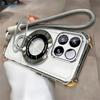 Rope Lanyard Strap Stand Phone Case For Infinix Note 60 50 30 40 Pro 50X 50S Smart 20 10 9 8 7 6 5 Transparent Shockproof Cover