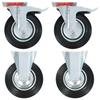 vidaXL Rollen 4 Stk. 200 Mm