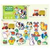 Montessori Fridge Magnets Matching Puzzle Animal Magnets  Early Education