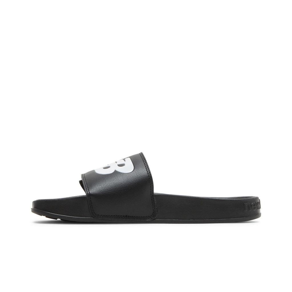 New Balance 200 Adjustable Slides 'Black' (Unisex) Black / White Slide Slippers SMA200B1