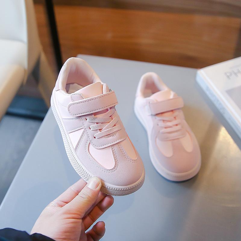 Vår og Høst Nye Jentesneakers Komfortable Slitesterke Myk Såle Lav Topp Fritidssko