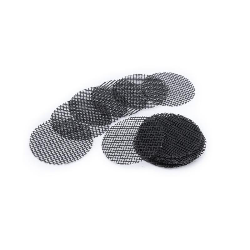 50Pcs/set Flower Pots Hole Mesh Pad Bonsais Pots Bottom Grids Mat Mesh Round Drainage Mesh Hole Screens Round Pads