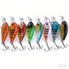 Floating Micro Rock Little Fat Man4.5cm4gHard Bait Lure for Bass and Perch, Universal Fake Bait for Bass and Mandarin Fish