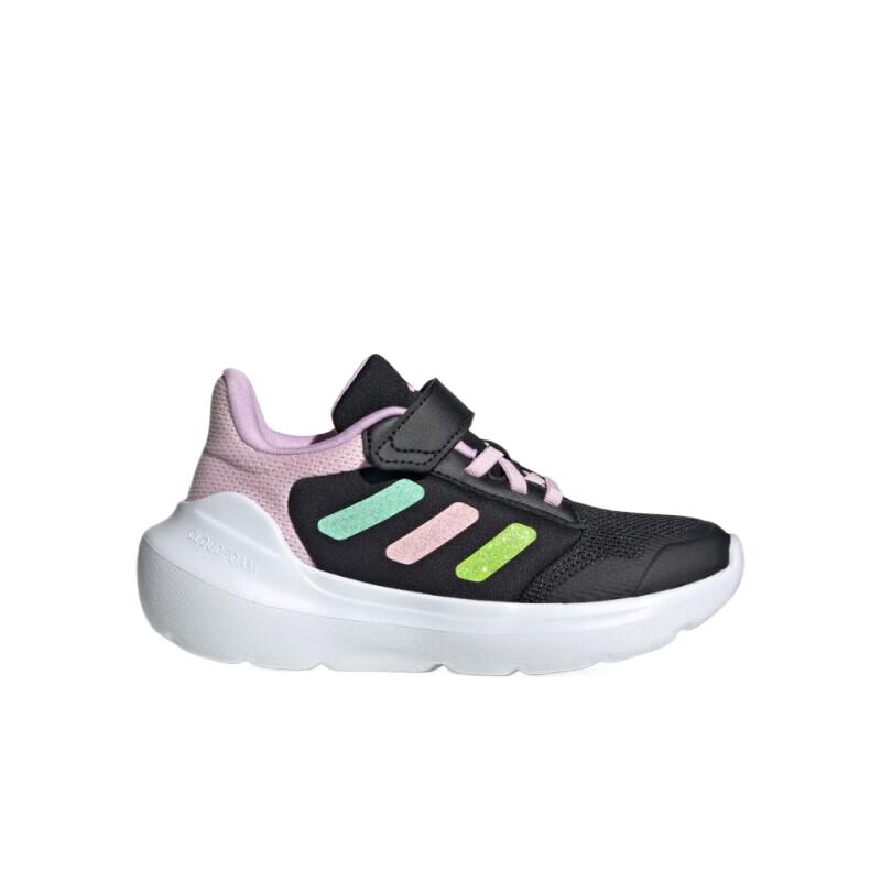 Adidas Tensaur Run 2.0 Pu Synthetic Leather Fabric Comfortable Fashionable Versatile Durable Low Top Running Shoes Kids Sneakers IH1052