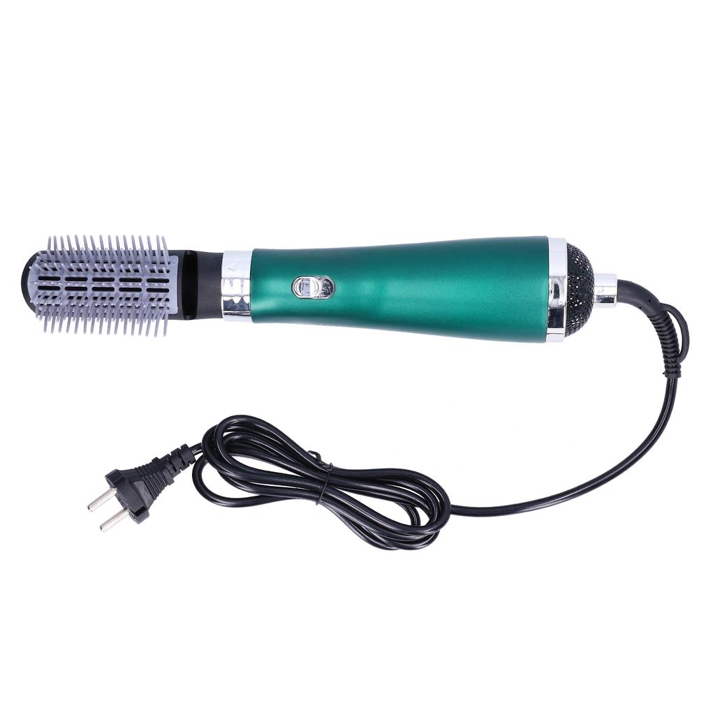 Hair Comb 2 In 1 ThreeSpeed Hair Dryer Styling Hair Comb for Home Travel   Green