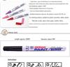 Alcohol-Resistant Snowman Paint Marker 1.0mm, Black & White, Fade-Proof, Low Halogen Touch-Up Pen