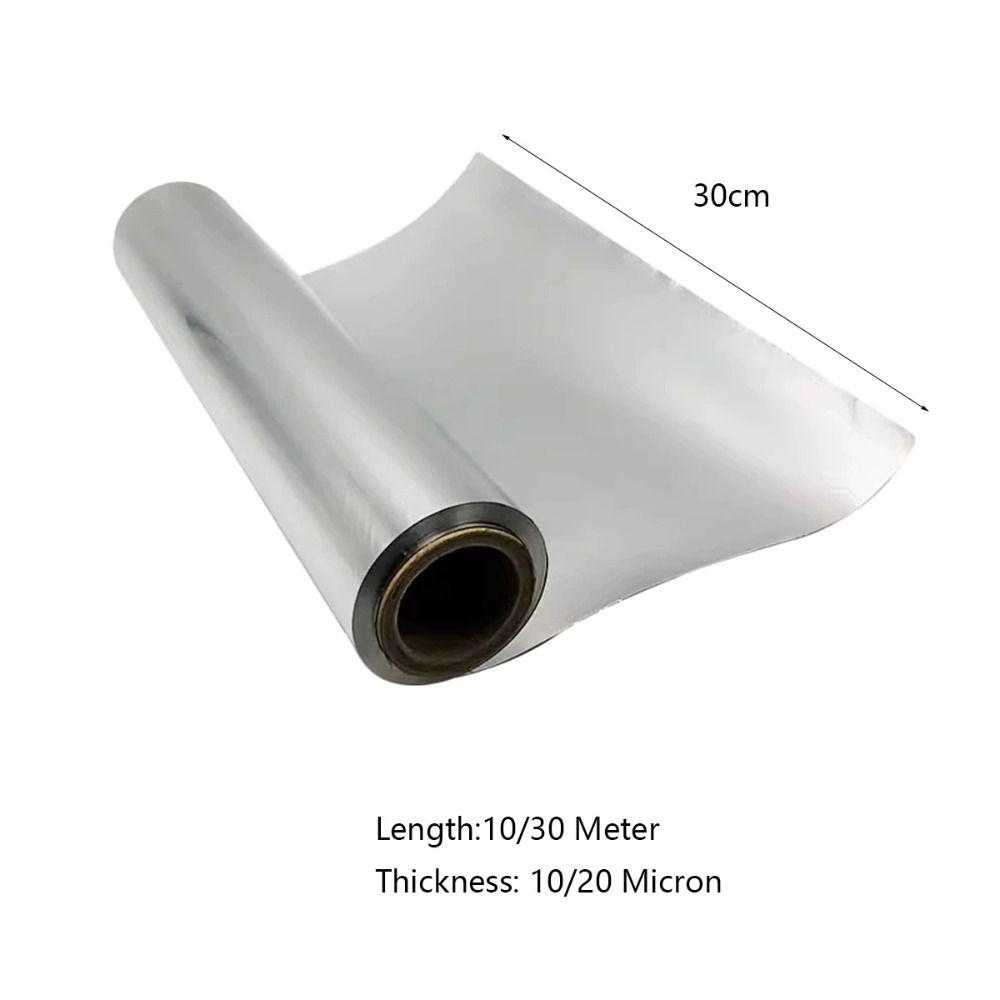 1 Roll Disposable Tin Foil Wrapper Thickened Aluminum Foil Paper Roll Baking Tinfoil  Air Fryer