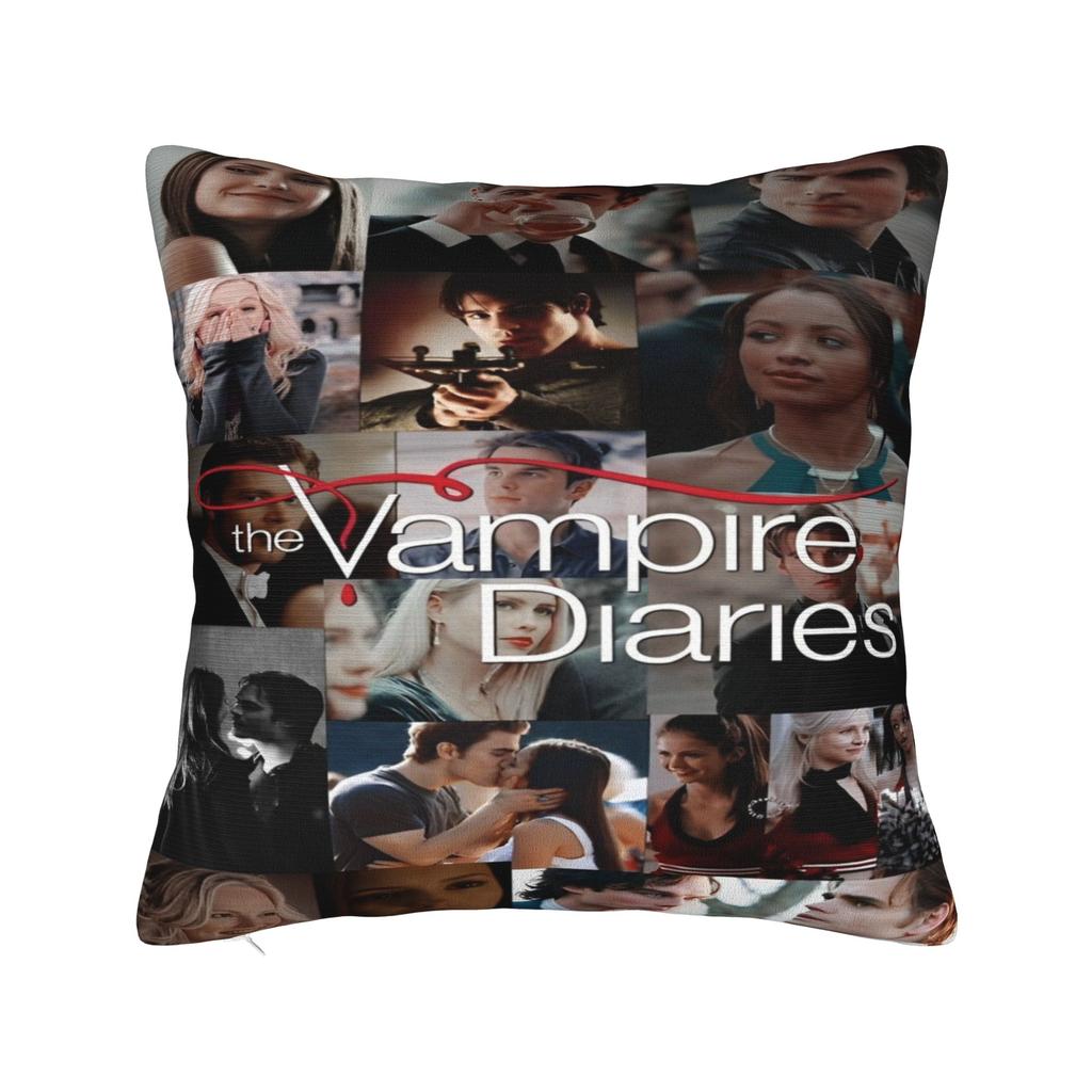 Living Room Decor The Vampire Diaries Pillowcase Accessories  Pillow Covers Zipper Multiple Sizes
