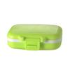 Compact 3-Grid Medicine Organizer: Portable, Multi-functional Pill Storage Box