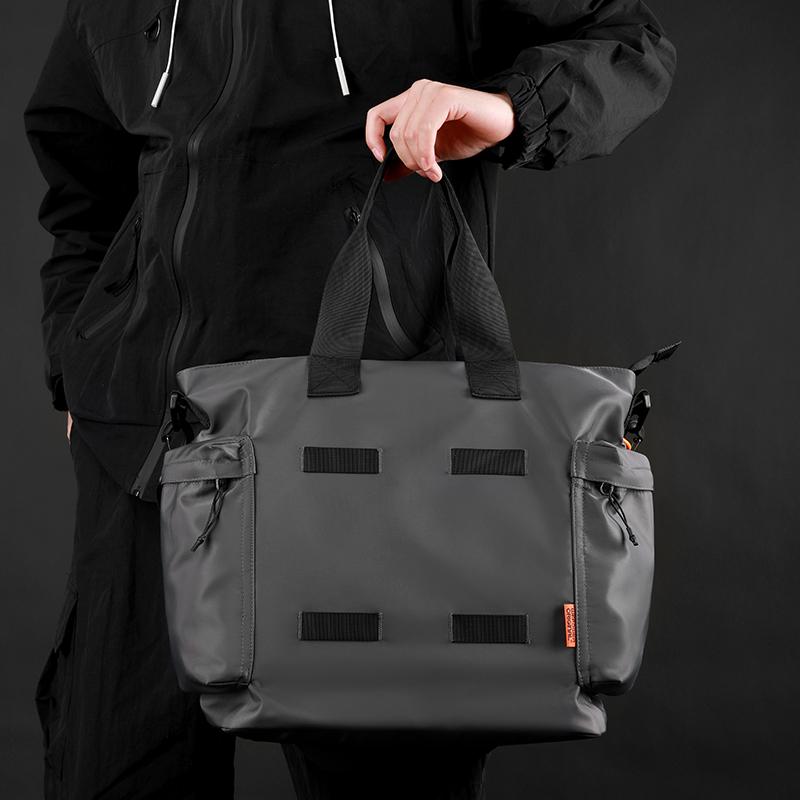 Versatile Travel Shoulder Bag - Foldable Water-Resistant Tote for Gym, Shopping & Daily Commute Multipurpose Waterproof Messenger Bag