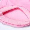 1 Stück-Hund pinke Kleidung Kapuzenpullover mit Plüschisolierung