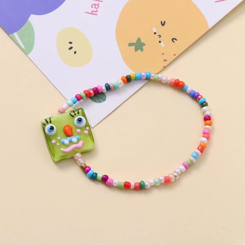 

Personality Temperament Versatile Cartoon Fun Bracelet Women S Niche Design Sense Handmade Beaded Jewelry