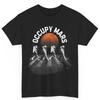 Occupy Mars Astronauts Walking In Space Explorer Science S Cotton T Shirt