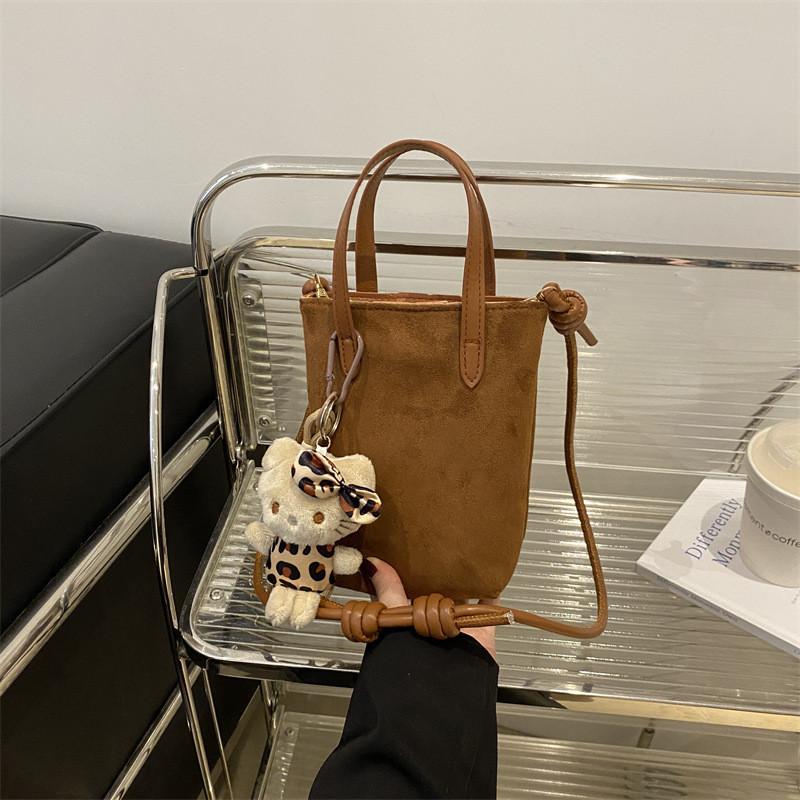 

Elegant Brown And Coffee Crossbody Bag For Women Perfect For Daily Outfits Without Pendant леопардовий