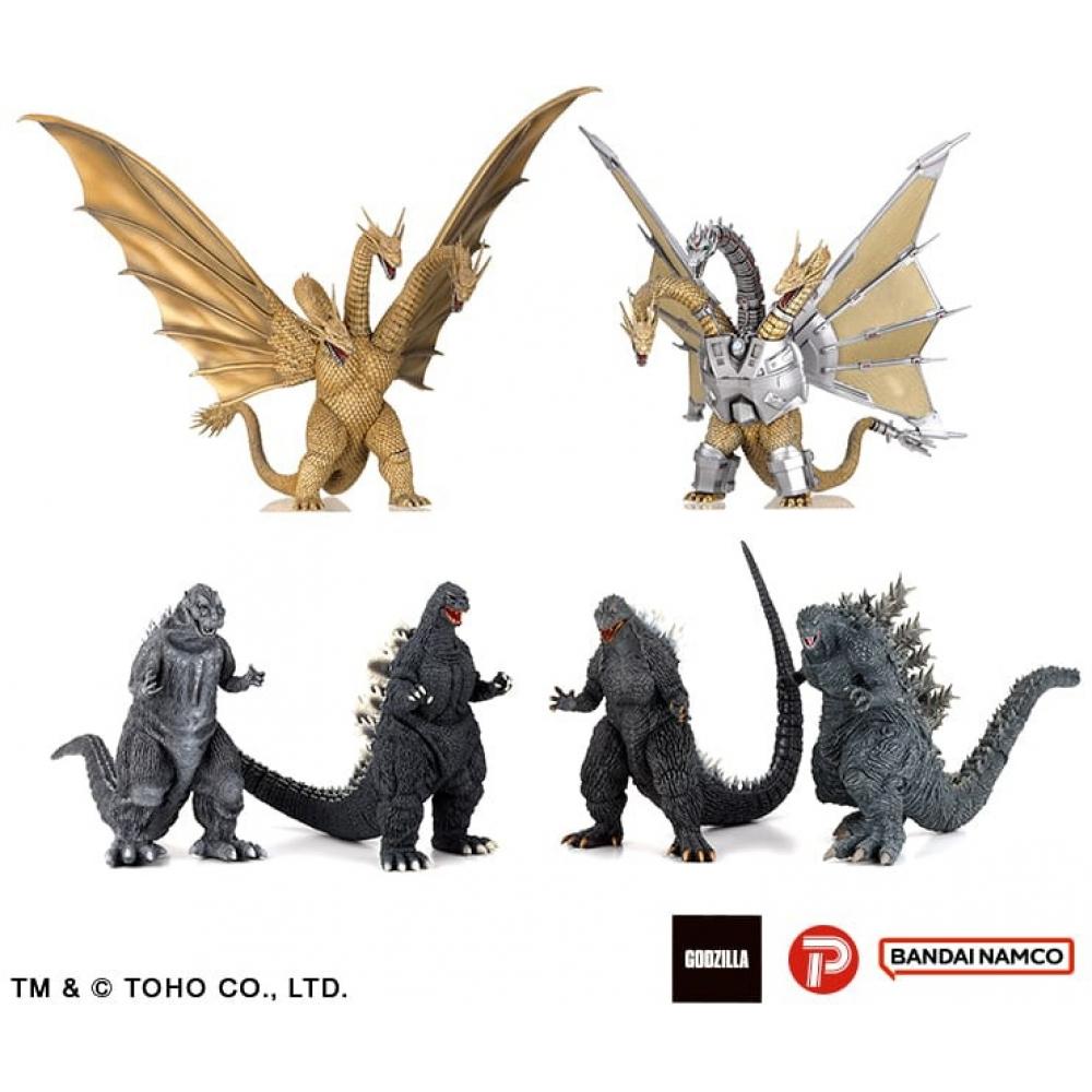 Godzilla Hyper Modeling Series Successive Godzilla Monster Partie 1 1 Boîte 6pcs