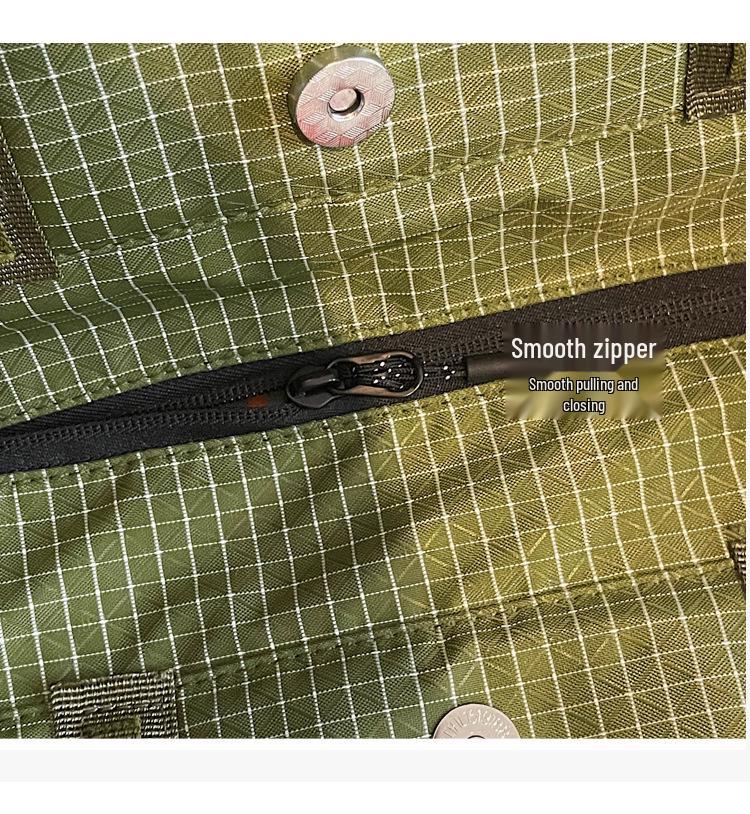 Borsa a Totes Unisex a Quadri: Borsa a Spalla/a Mano Capiente e Leggera per Autunno/Inverno