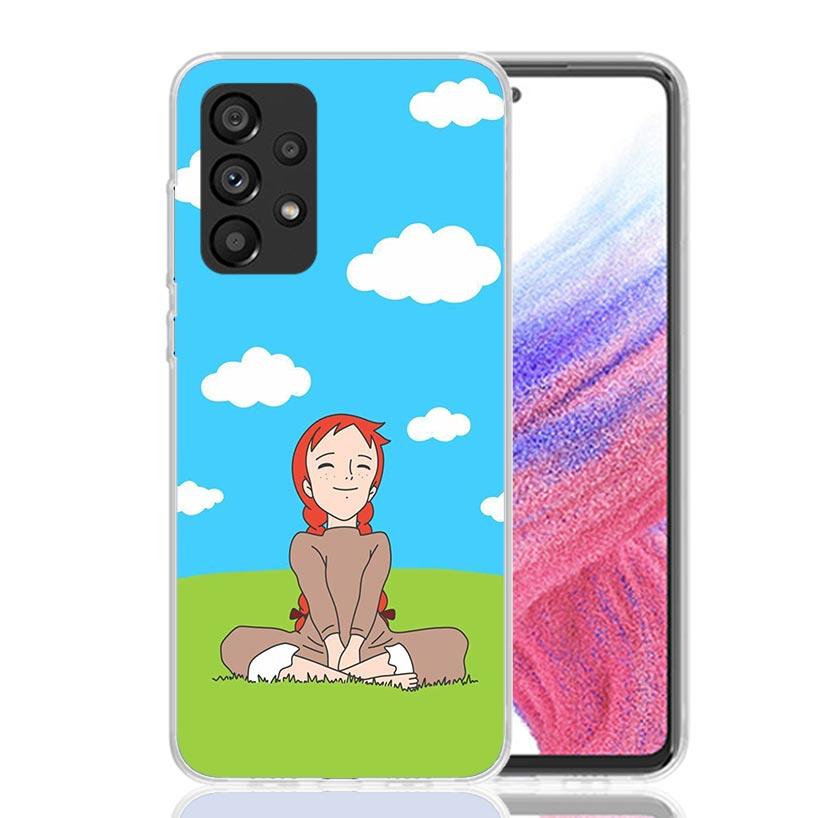 A-Anne Of Green Gables Shirley Phone Case For Samsung Galaxy A52 A32 A22 A12 A02S A50S A30S A51 A31 AA71 Note 20 Ultra 10 S10 Pl